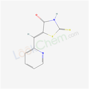 Rhodanine, 5-(2-pyridylmethylene)-