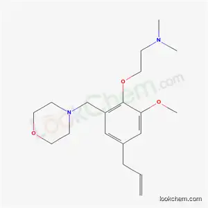 Morpholine, 4-(3-allyl-6-(2-(dimethylamino)ethoxy)-5-methoxybenzyl)-