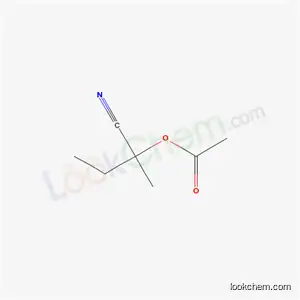 Molecular Structure of 5401-57-0 (2-cyanobutan-2-yl acetate)