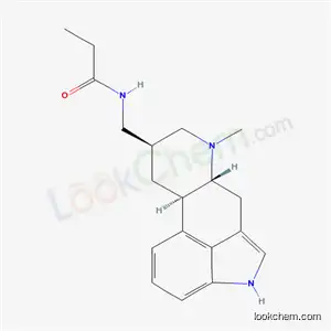 Molecular Structure of 1878-02-0 (N-{[(8beta)-6-methylergolin-8-yl]methyl}propanamide)