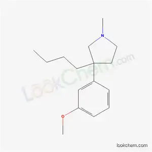 3-Butyl-3-(m-methoxyphenyl)-1-methylpyrrolidine