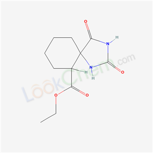 2,4-Dioxo-1,3-diazaspiro[4.5]decane-6-carboxylic acid ethyl ester