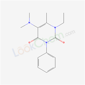 5-(Dimethylamino)-1-ethyl-6-methyl-3-phenyluracil