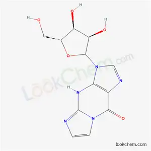Molecular Structure of 62462-38-8 (1,N(2)-ethenoguanosine)