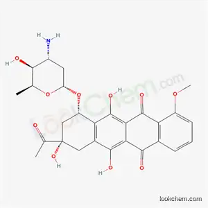 Molecular Structure of 66322-65-4 (3'-epidaunorubicin)