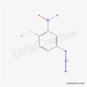 2- 니트로 -4- 아지도 페닐 술 페닐 클로라이드