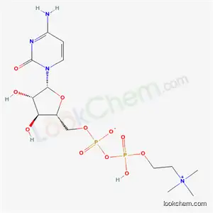 1 beta-D-arabinofuranosylcytosine diphosphate 콜린