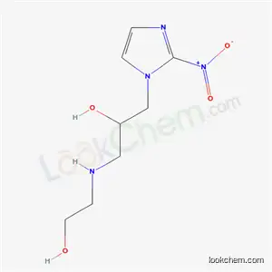 Molecular Structure of 99464-91-2 (1-[(2-hydroxyethyl)amino]-3-(2-nitro-1H-imidazol-1-yl)propan-2-ol)