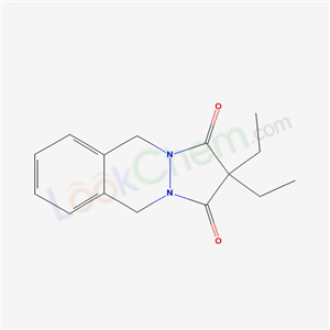 2,2-Dietil-2,3,5,10-tetraidro-1H-pirazolo(1,2-b)ftalazin-1,3-dione [It alian]