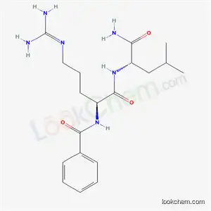 Molecular Structure of 66127-57-9 (Benzoylarginine leucinamide)