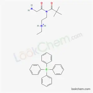 N-(tert-부틸카르보닐글리실아미노에틸)-N-(에틸)암모늄 테트라페닐보레이트