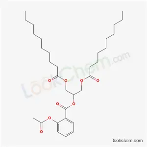 (2- (1,3- 디데 카노 일옥시)-프로필) 2- 아세틸 옥시 벤조 에이트