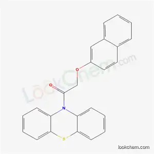 Molecular Structure of 136801-31-5 (2-(naphthalen-2-yloxy)-1-(10H-phenothiazin-10-yl)ethanone)