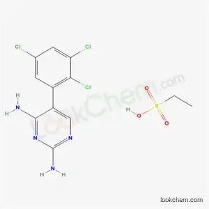 5- (2,3,5- 트리클로로 페닐) 피리 미딘 -2,4- 디아민 에탄 설포 네이트