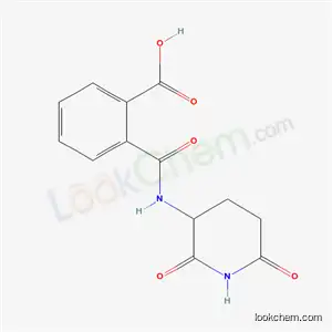Molecular Structure of 131-68-0 (2-[(2,6-dioxopiperidin-3-yl)carbamoyl]benzoic acid)
