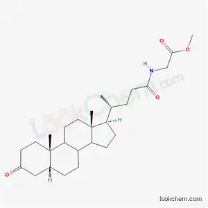 Molecular Structure of 84573-10-4 (3-dehydrolithocholylglycine)