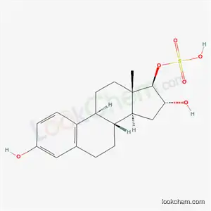 Molecular Structure of 42028-21-7 (Estriol 17-sulfate)