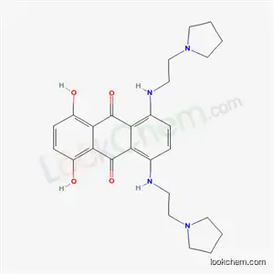 1,4-dihydroxy-5,8-bis{[2-(pyrrolidin-1-yl)ethyl]amino}anthracene-9,10-dione