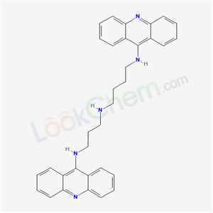 1-N'-acridin-9-yl-1-N-[3-(acridin-9-ylamino)propyl]butane-1,1-diamine