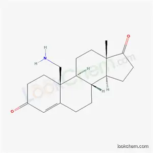 안드로스트-4-엔-3,17-디온, 19-아미노-, 트랜스-