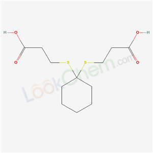 Cyclohexane-1,1-bis(3-thiopropionic acid) cas  4265-55-8