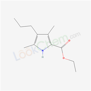 1H-Pyrrole-2-carboxylic acid, 3,5-dimethyl-4-propyl-, ethyl ester