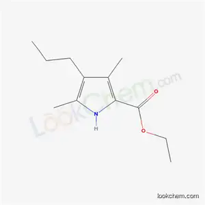 Molecular Structure of 4758-64-9 (ethyl 3,5-dimethyl-4-propyl-1H-pyrrole-2-carboxylate)