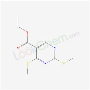 ethyl 2,4-bis(methylsulfanyl)pyrimidine-5-carboxylate cas  5909-25-1