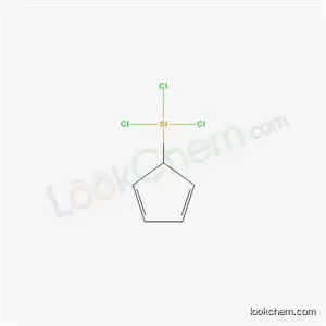 Molecular Structure of 13688-63-6 (trichloro(cyclopenta-2,4-dien-1-yl)silane)