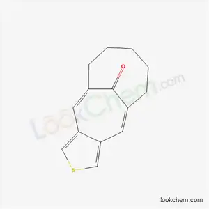 Molecular Structure of 40024-74-6 (7,8,9,10-tetrahydro-6H-5,11-methanocycloundeca[c]thiophen-13-one)