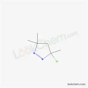 Molecular Structure of 55204-46-1 (3-chloro-3,5,5-trimethyl-4,5-dihydro-3H-pyrazole)