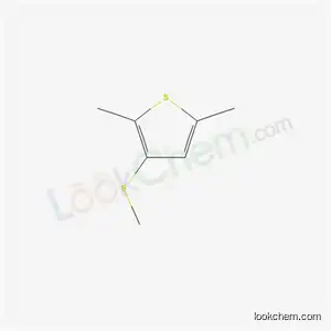Molecular Structure of 63359-64-8 (2,5-dimethyl-3-(methylsulfanyl)thiophene)
