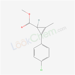 2-CYCLOPROPENE-1-CARBOXYLIC ACID 2-METHYL-3-(4-CHLOROPHENYL)-,METHYL ESTER