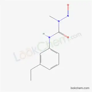 Molecular Structure of 21562-04-9 (3-(3-ethylphenyl)-1-methyl-1-nitrosourea)