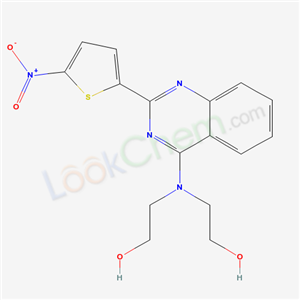 4-BIS(2-HYDROXYETHYL)AMINO-2-(5-NITRO-2-THIENYL)QUINAZOLINE