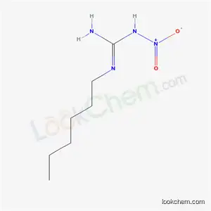 Molecular Structure of 35089-71-5 (2-hexyl-1-nitroguanidine)