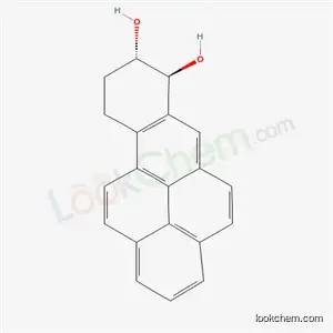Molecular Structure of 37994-80-2 ((7S,8S)-7,8,9,10-tetrahydrobenzo[pqr]tetraphene-7,8-diol)