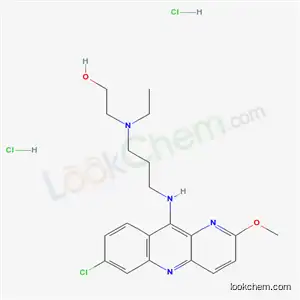 2-[[3-[(7-クロロ-2-メトキシベンゾ[b]-1,5-ナフチリジン-10-イル)アミノ]プロピル]エチルアミノ]エタノール?2塩酸塩