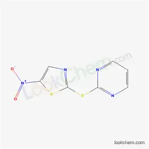 2-[(5-nitro-1,3-thiazol-2-yl)sulfanyl]pyrimidine