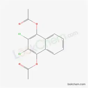 Molecular Structure of 41245-34-5 (1,4-Naphthalenediol, 2,3-dichloro-, diacetate)