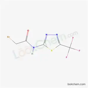 2-bromo-N-[5-(trifluoromethyl)-1,3,4-thiadiazol-2-yl]acetamide
