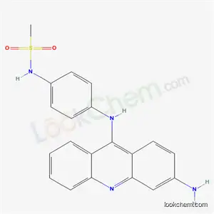 Molecular Structure of 58658-27-8 (N-[4-[(3-Amino-9-acridinyl)amino]phenyl]methanesulfonamide)