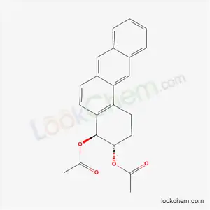 Benz(a)anthracene-3,4-diol, 1,2,3,4-tetrahydro-, diacetate, trans-