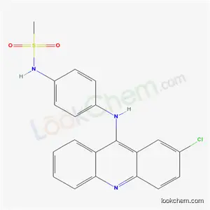 N- [4-[(2- 클로로 -9- 아크릴 리닐) 아미노] 페닐] 메탄 설폰 아미드