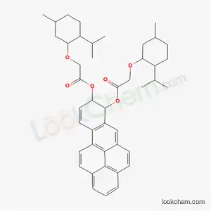 Molecular Structure of 63268-14-4 (7,8-dihydrobenzo[pqr]tetraphene-7,8-diyl bis({[5-methyl-2-(propan-2-yl)cyclohexyl]oxy}acetate))
