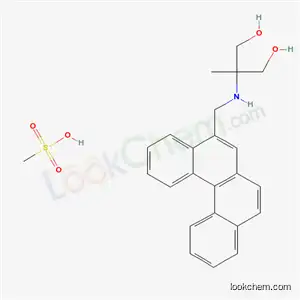 1,3-Propanediol, 2-((benzo(c)phenanthren-5-ylmethyl)amino)-2-methyl-, methanesulfonate (salt)
