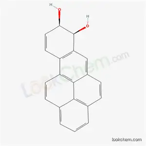 Molecular Structure of 76188-90-4 ((7S,8R)-7,8-dihydrobenzo[pqr]tetraphene-7,8-diol)