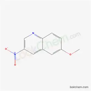 Molecular Structure of 159454-73-6 (6-methoxy-3-nitro-quinoline)