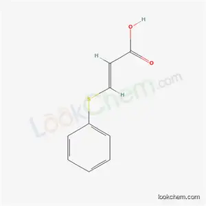 Molecular Structure of 63413-91-2 (3-(PHENYLTHIO)ACRYLIC ACID)