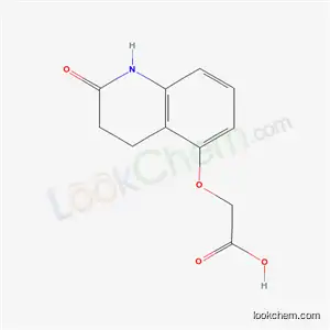 Molecular Structure of 58898-50-3 (Acetic acid, ((1,2,3,4-tetrahydro-2-oxo-5-quinolinyl)oxy)-)